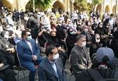 حضور وزیر ارشاد در مراسم تشییع محمدعلی کشاورز +عکس