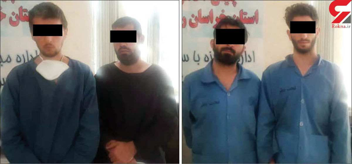 شگرد مرد 6 انگشتی و نوچه هایش لو رفت + عکس