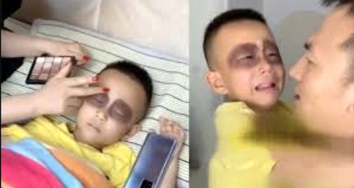 شگرد جالب مادر برای گرفتن تلفن همراه از پسرش! +عکس