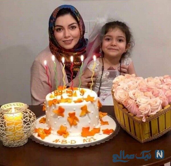 جشن تولد آزاده نامداری با کیک ۹۹/۹/۹+عکس جشن تولد آزاده نامداری با کیک ۹۹/۹/۹+عکس