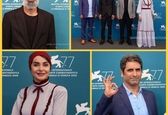 تیپ متفاوت بازیگران «دشت خاموش» در جشنواره ونیز+عکس 