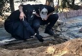 محسن افشانی در سوگ مادربزرگش +عکس