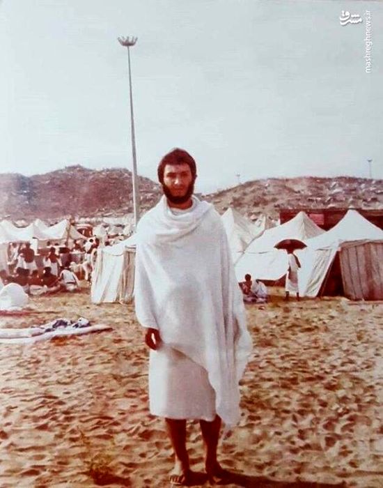 عماد مغنیه در لباس احرام