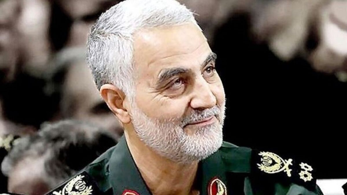 تصویر کمتر دیده شده از حاج قاسم 